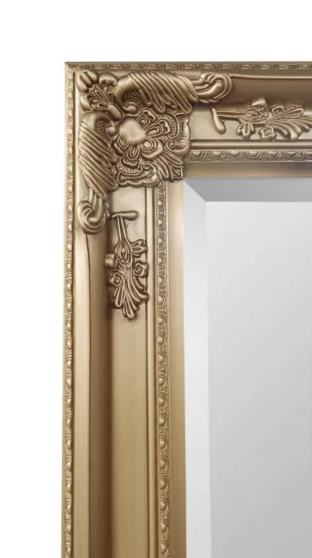 Palais Lean-To Dress Mirror Gold Luxepalace