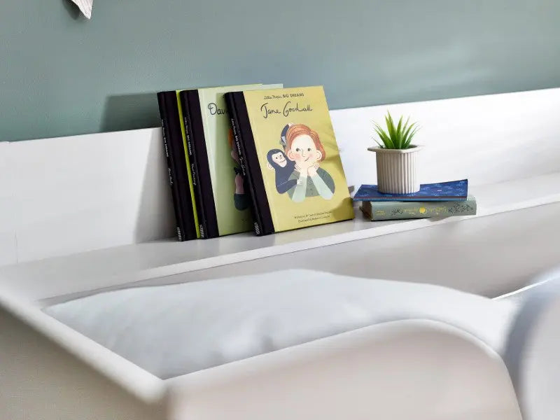 Parsec Bunk Bed All White Luxepalace