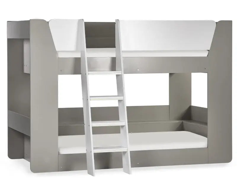 Parsec Bunk Bed Taupe & White Luxepalace