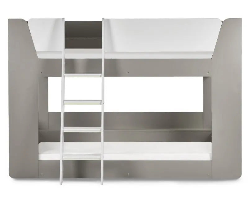 Parsec Bunk Bed Taupe & White Luxepalace