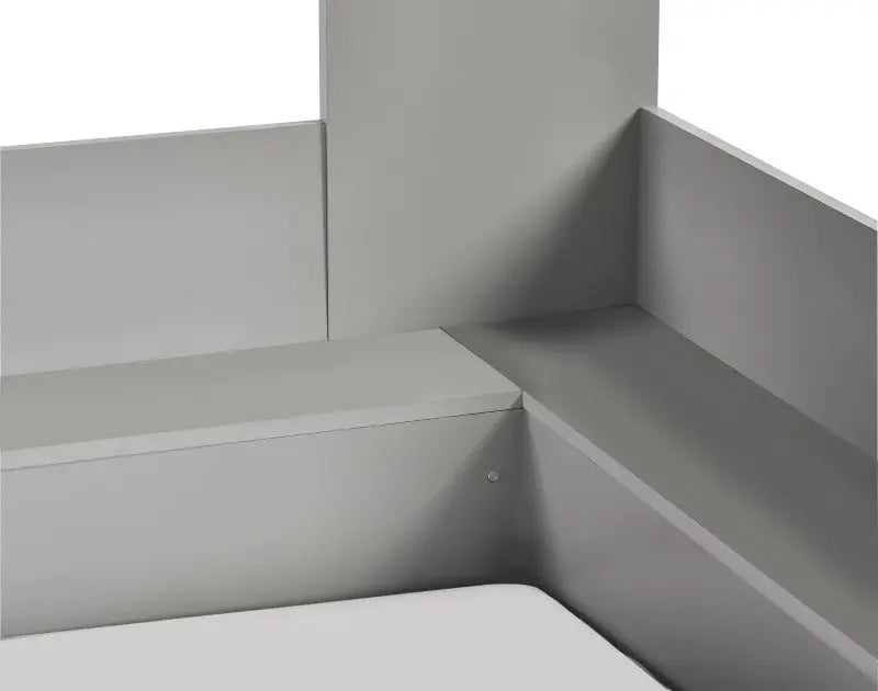 Parsec Bunk Bed Taupe & White Luxepalace