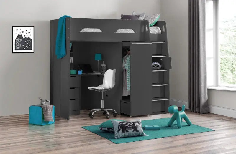 Pegasus Highsleeper - Anthracite Luxepalace