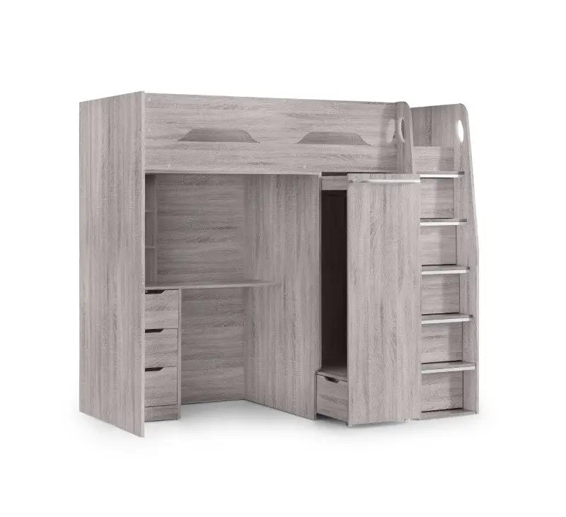 Pegasus Highsleeper Grey Oak Luxepalace