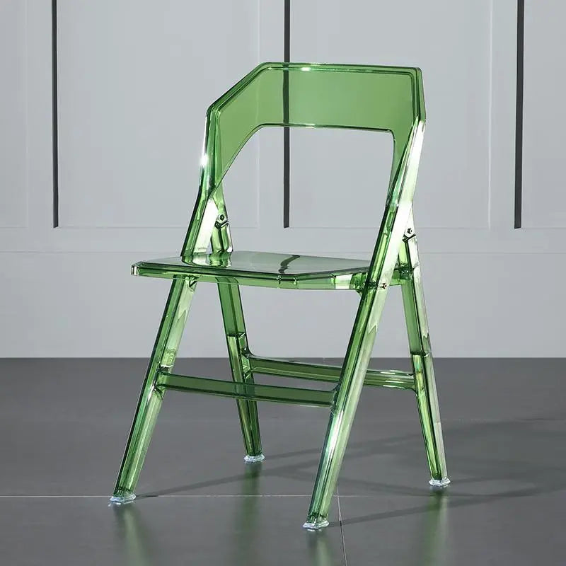 Philippe Starck Style Acrylic Folding Chair Luxepalace.co.uk