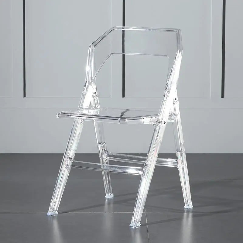 Philippe Starck Style Acrylic Folding Chair Luxepalace.co.uk
