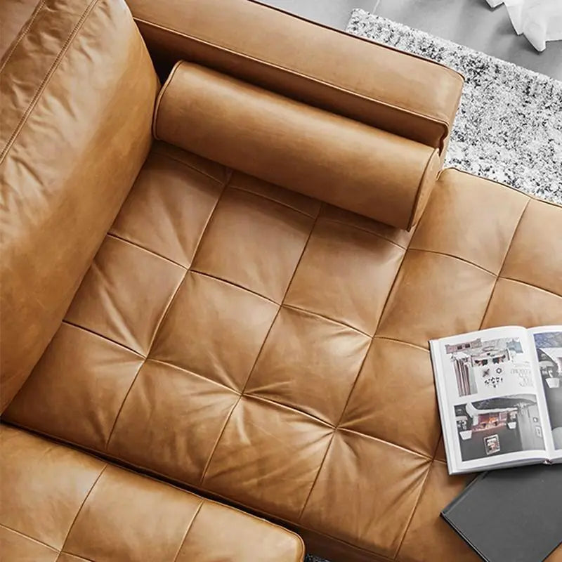 Porto Two Seater Sofa, Real Leather Luxepalace.co.uk