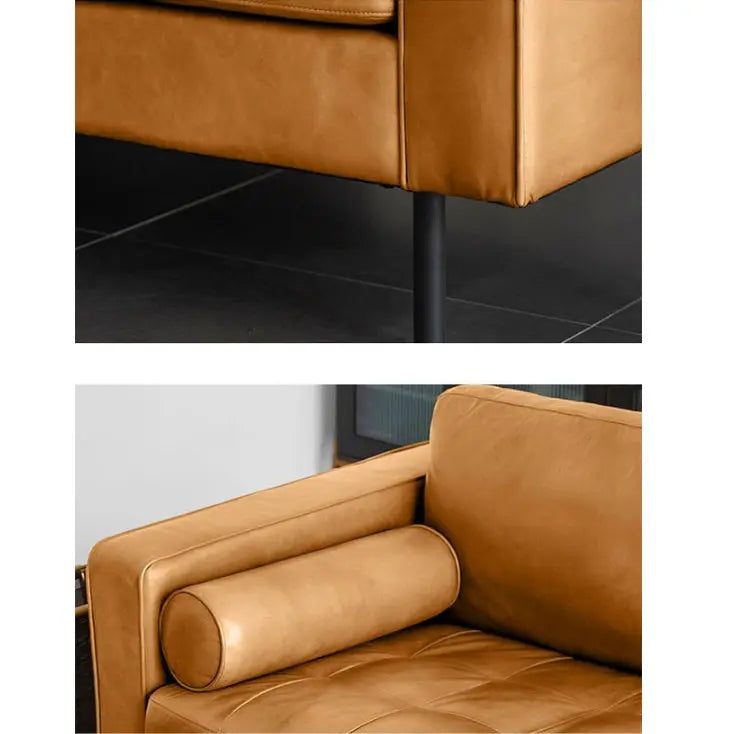 Porto Two Seater Sofa, Real Leather Luxepalace.co.uk