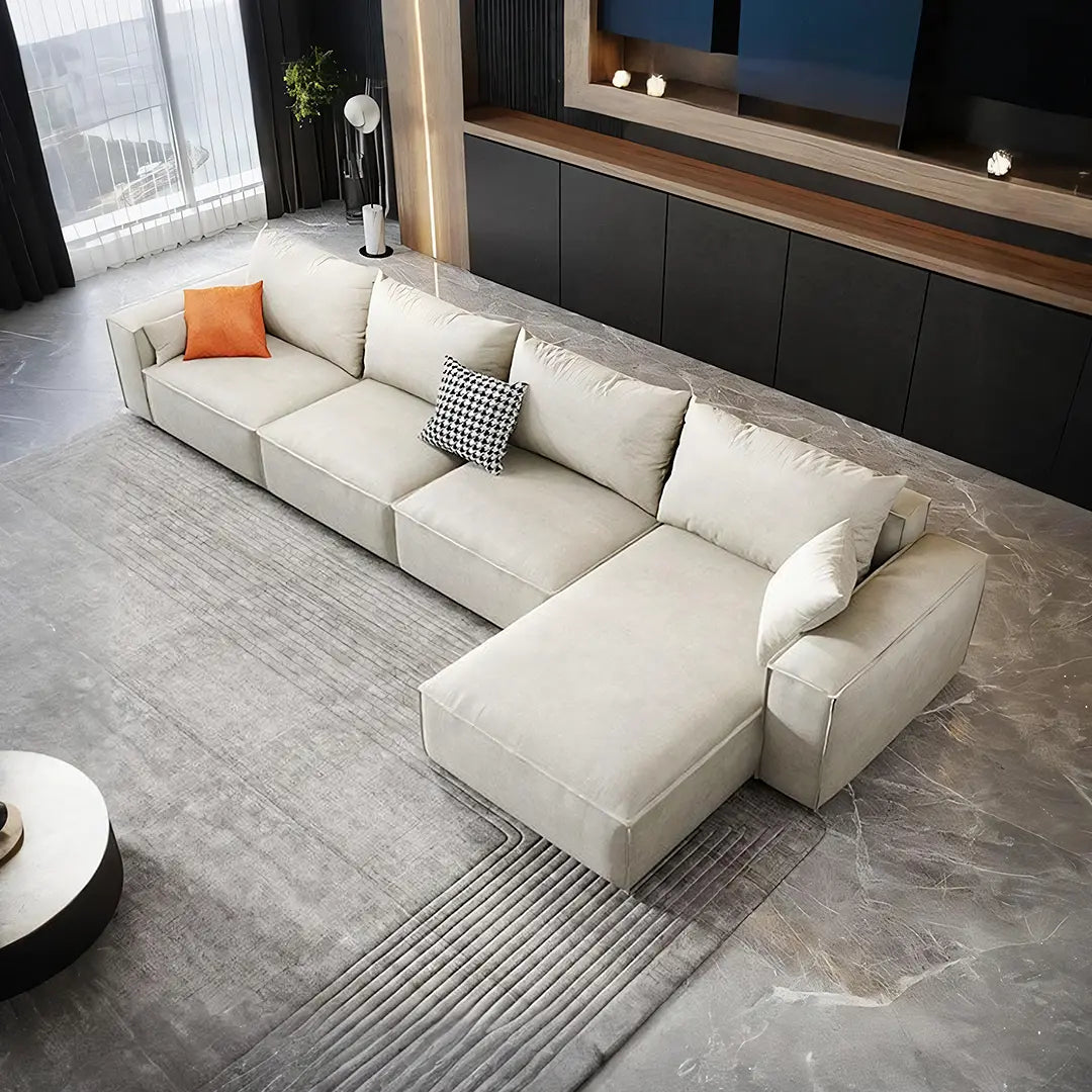R67 Anselm Four Seater, Five Seater Sofa, Corner Sofa, Leathaire Luxepalace.co.uk