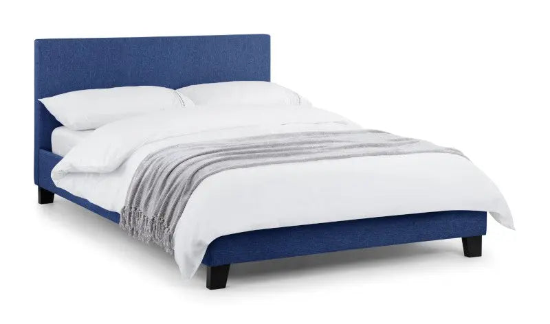 Rialto 150cm King Bed Dark Blue Luxepalace