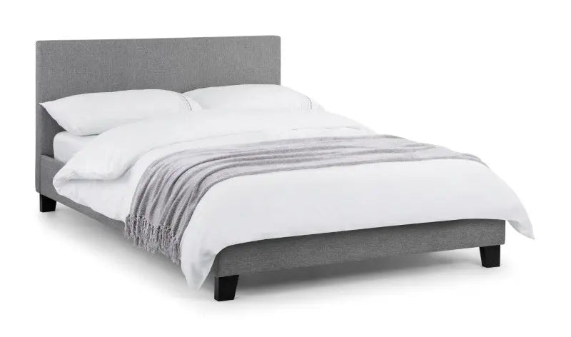 Rialto 150cm King Bed Light Grey Luxepalace