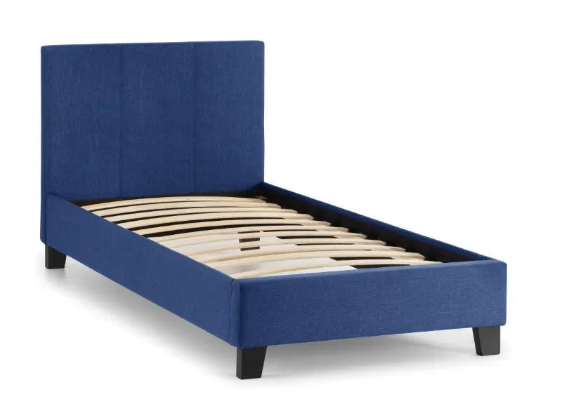 Rialto 90cm Single Bed Dark Blue Luxepalace