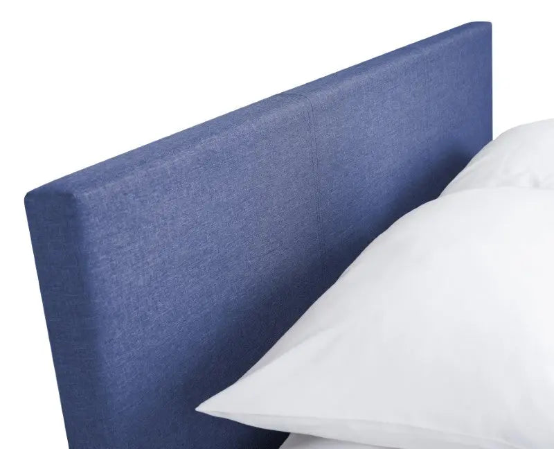 Rialto Ottoman Storage 150cm King Bed Dark Blue Luxepalace