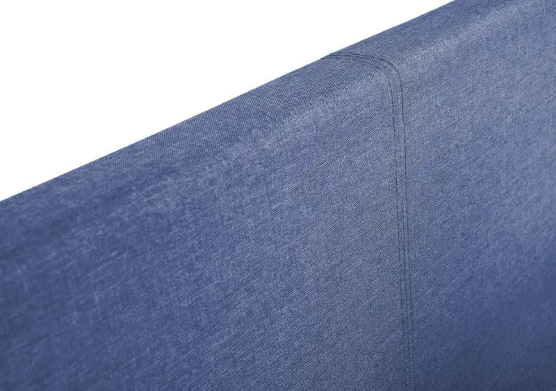 Rialto Ottoman Storage 150cm King Bed Dark Blue Luxepalace