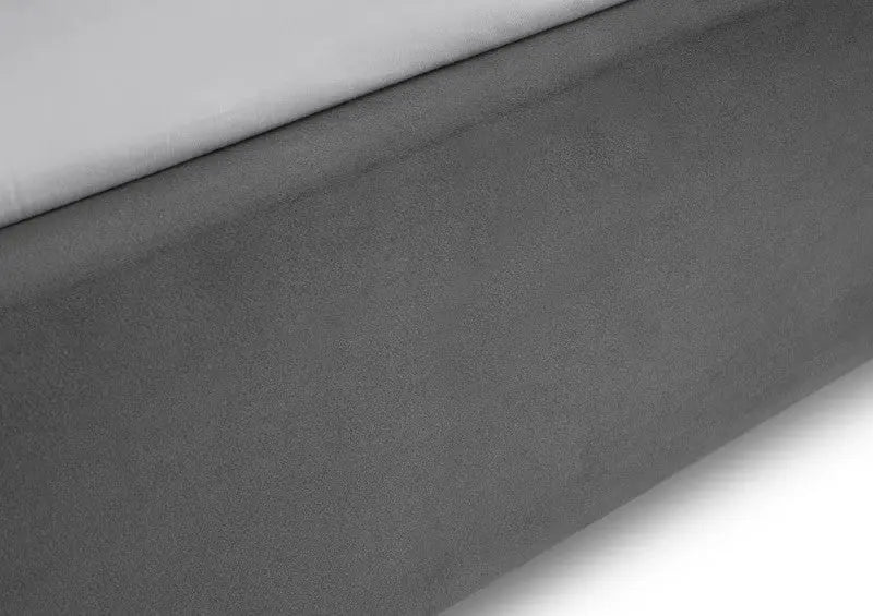 Rosa 150cm King Bed Grey Luxepalace