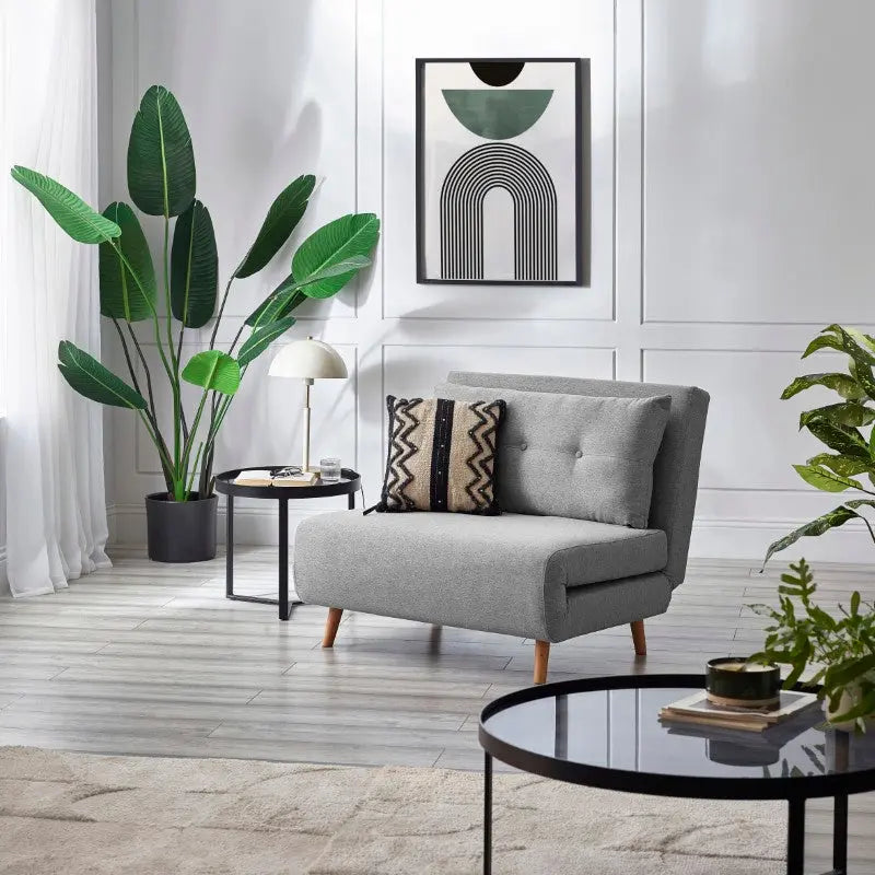 Rowan Single Sofabed - Grey Luxepalace
