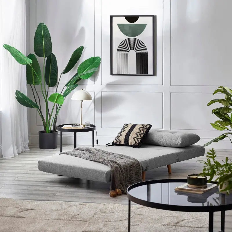 Rowan Single Sofabed - Grey Luxepalace