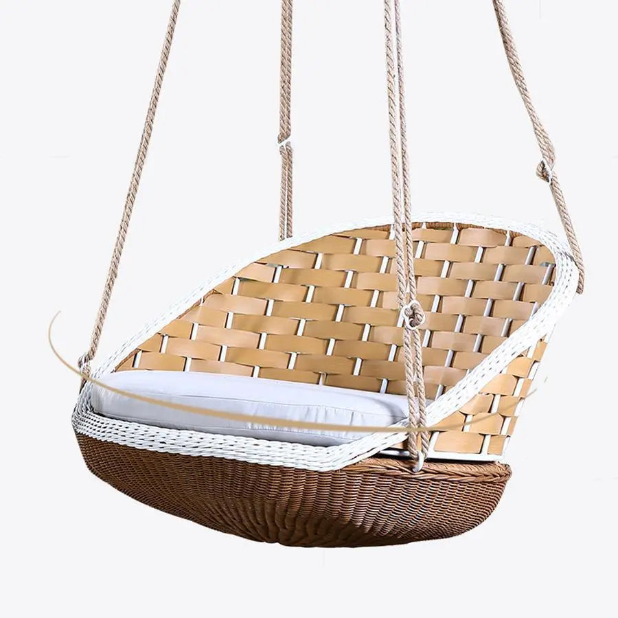 SU121 Swing Hanging Armchair, Outdoor Furniture, Rattan Luxepalace.co.uk