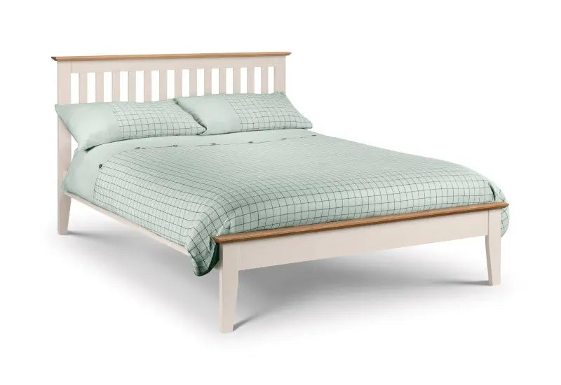 Salerno 150cm King Bed - Two Tone Luxepalace