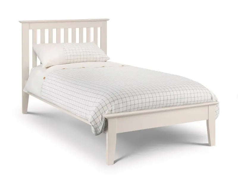 Salerno 90cm Single Bed - Ivory Luxepalace