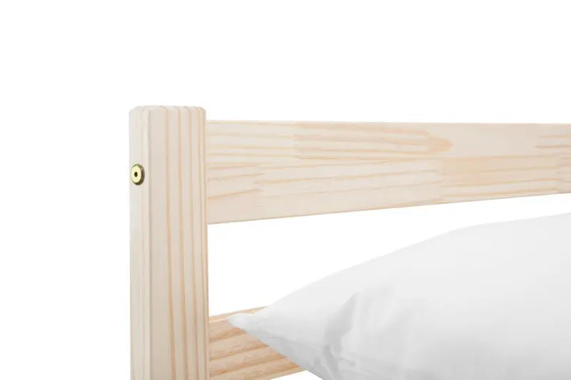 Sami 135cm Double Bed - Unfinished Pine Luxepalace