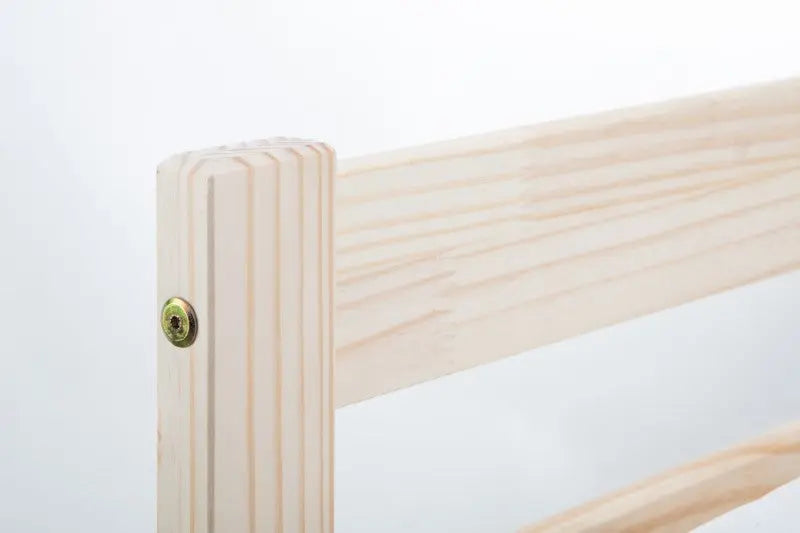 Sami 135cm Double Bed - Unfinished Pine Luxepalace