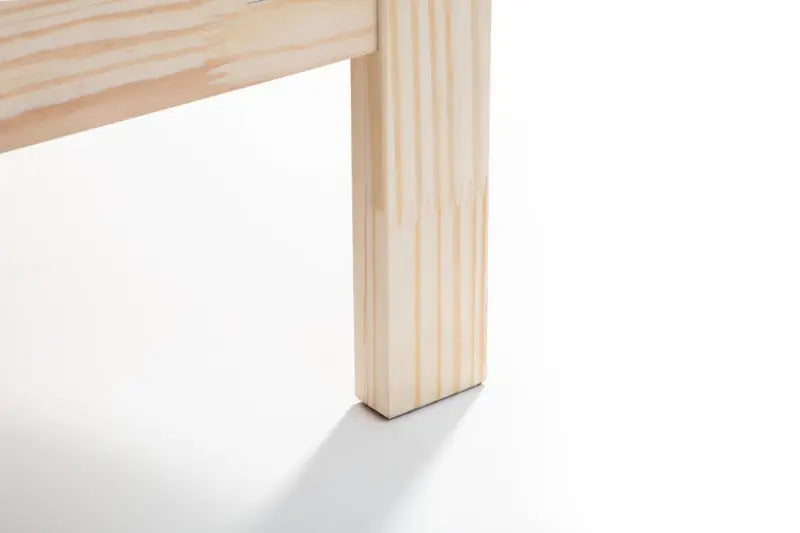 Sami 135cm Double Bed - Unfinished Pine Luxepalace