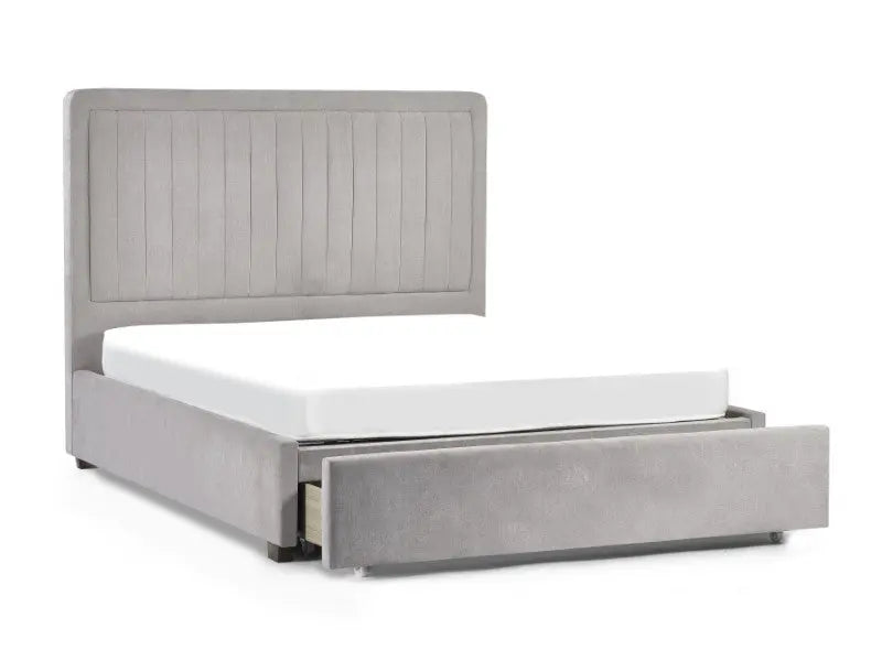 Savannah Double Bed 135Cm - Grey Luxepalace