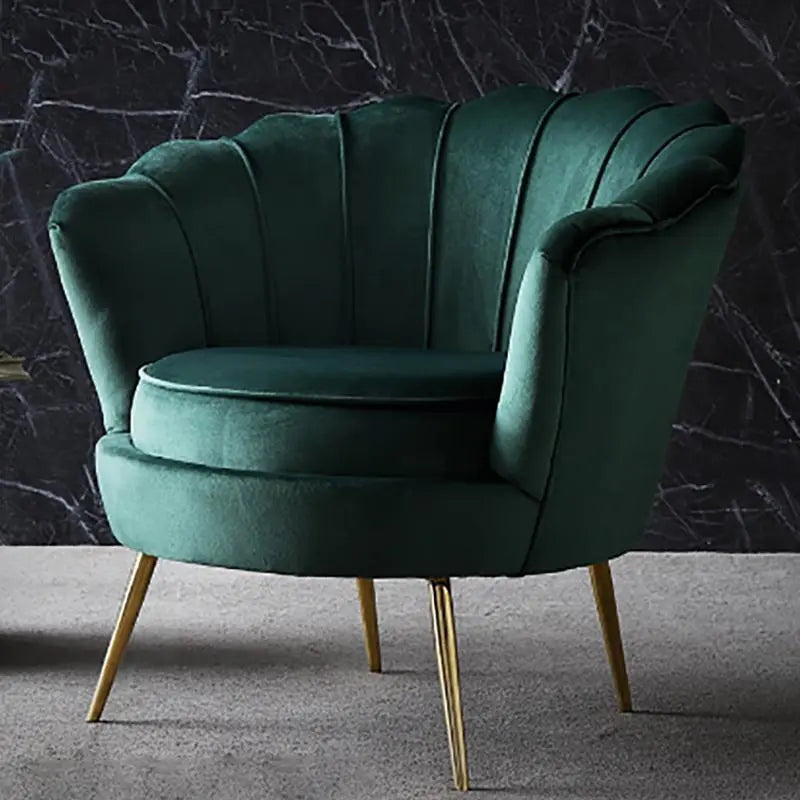 Shell Armchair, Velvet Luxepalace.co.uk