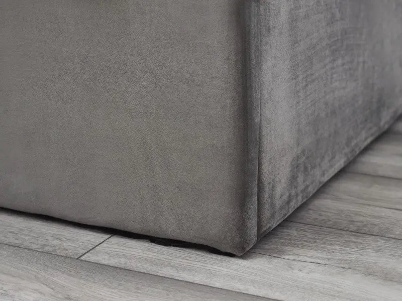 Shoreditch Ottoman Storage 150cm King Bed Luxepalace