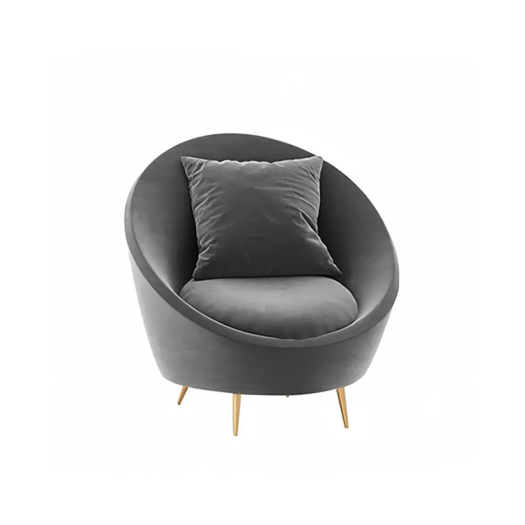Slender Modern Armchair, Velvet For Clearance Luxepalace.co.uk