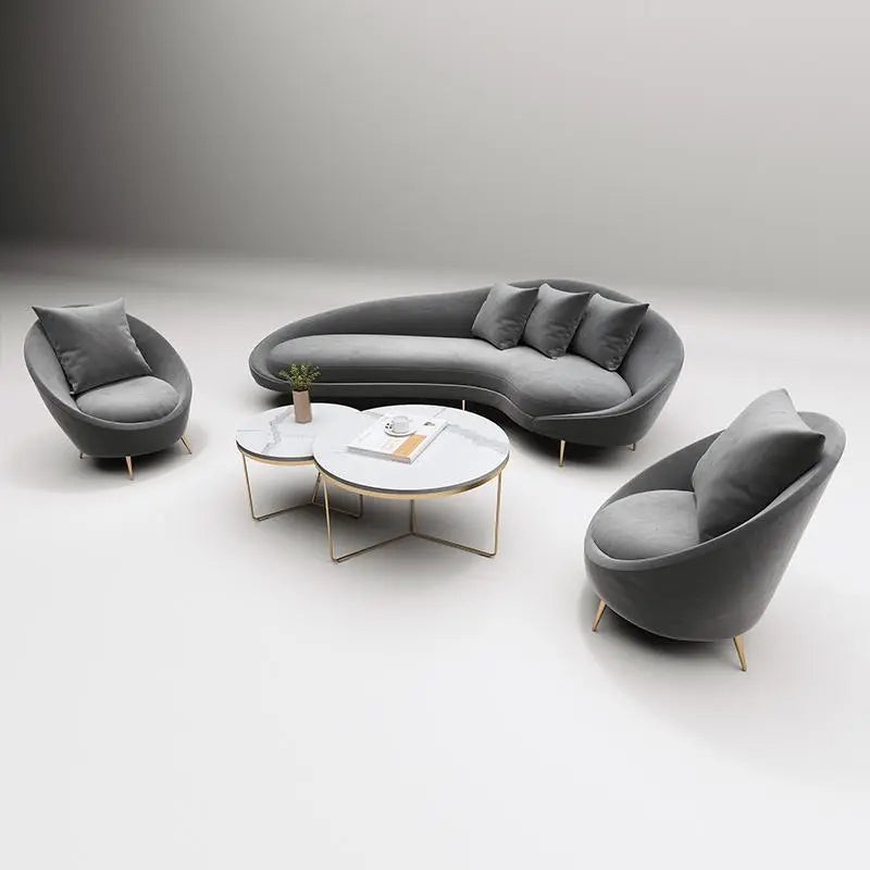 Slender Modern Armchair, Velvet For Clearance Luxepalace.co.uk