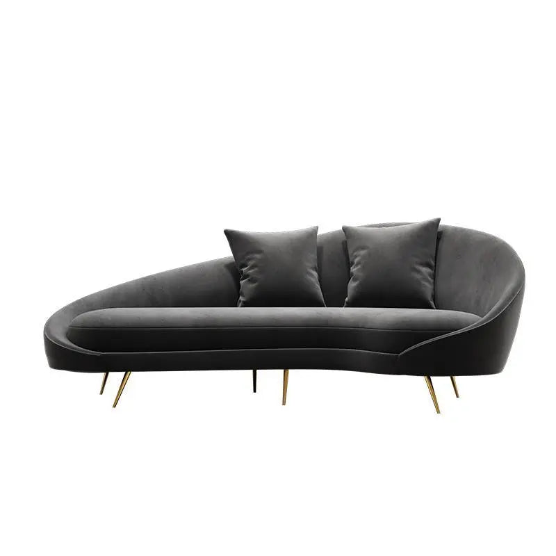 Slender Modern Armchair, Velvet For Clearance Luxepalace.co.uk