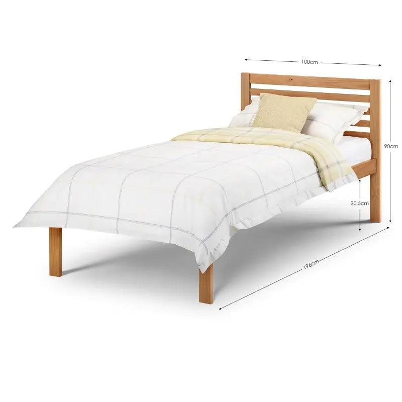 Slocum 90cm Bed Antique Pine Luxepalace