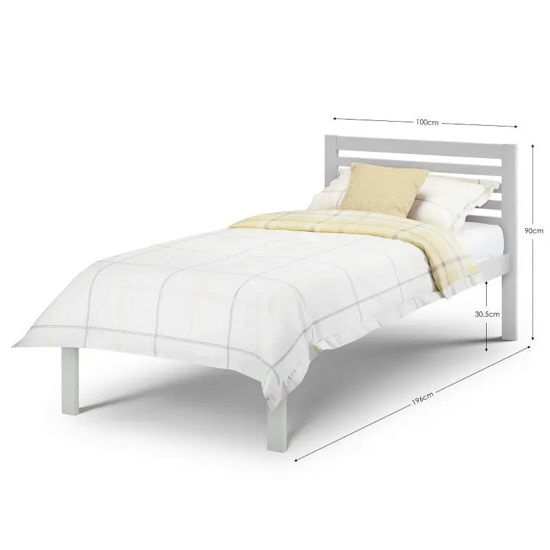 Slocum 90cm Bed Light Grey Luxepalace