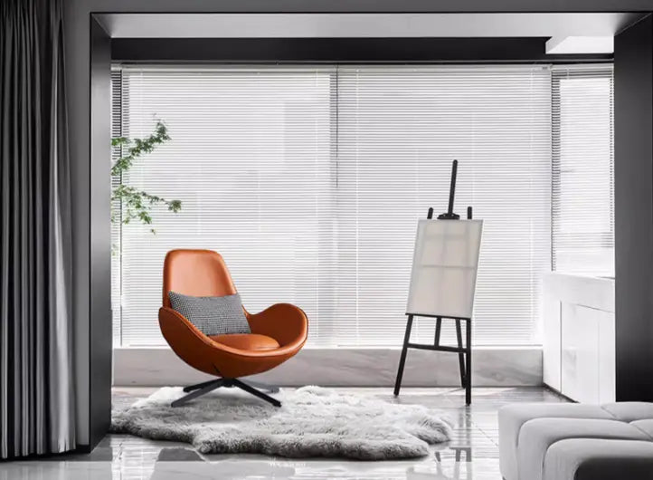 Snail Armchair, Brown Leather Luxepalace.co.uk