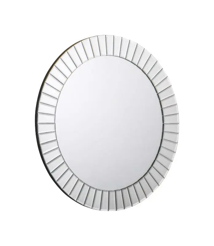 Sonata Small Round Wall Mirror Luxepalace