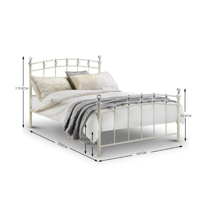 Sophie 135cm Double Bed Luxepalace