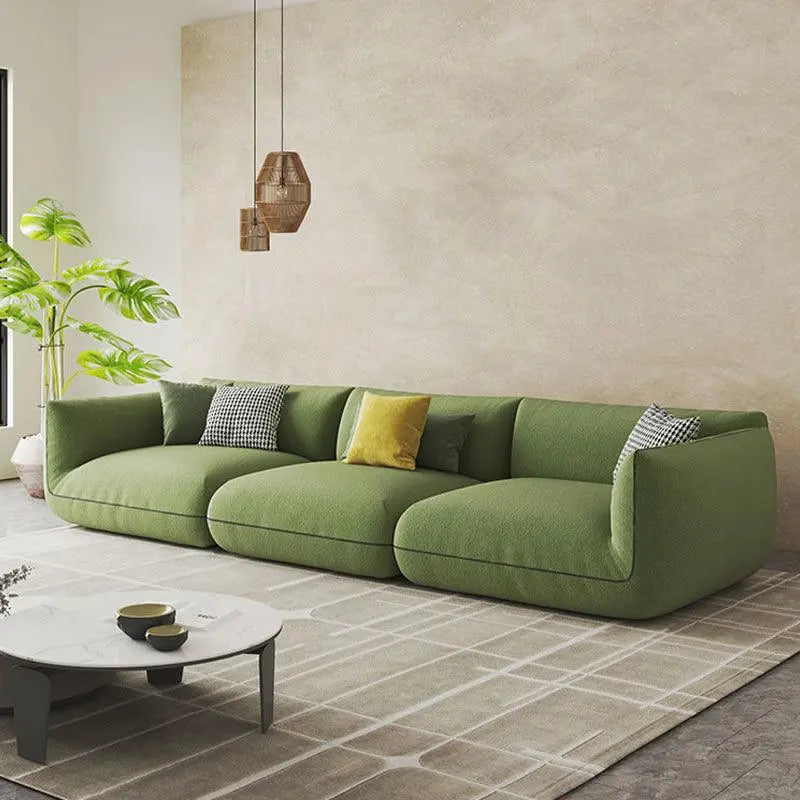 TOFU Agnes Three Seater Sofa, Modular Sofa, Suede Luxepalace.co.uk