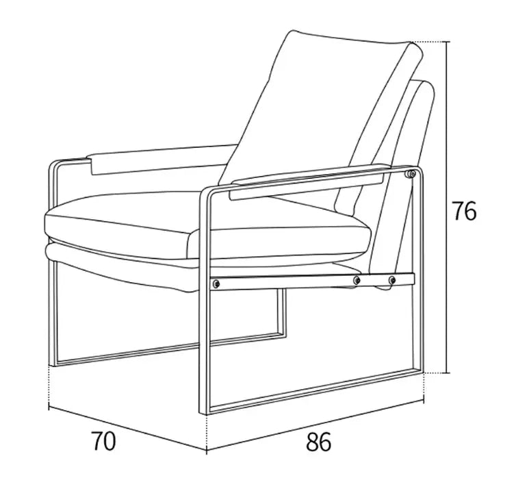 TR58 Armchair, Orange Luxepalace.co.uk