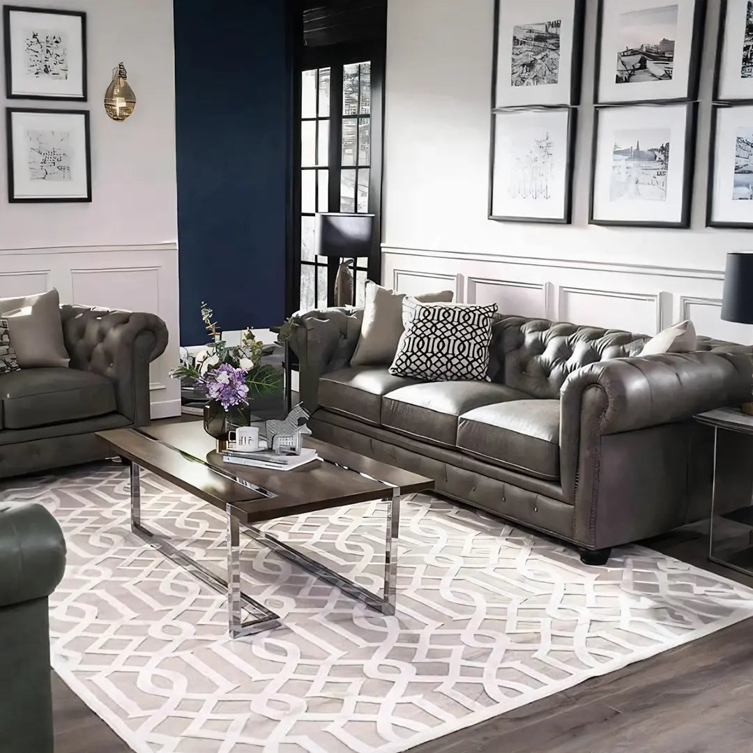 The Dorchester Three Seater Sofa, Armchair Luxepalace.co.uk