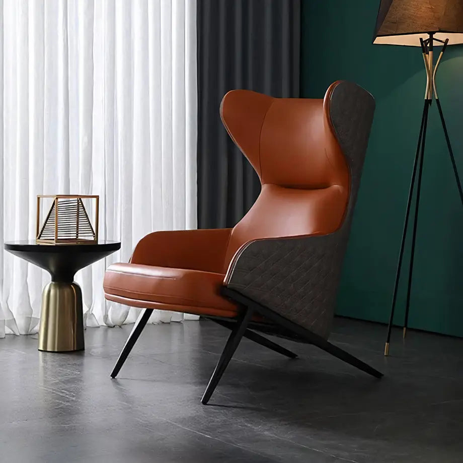 Tige Accent Armchair, Leather Luxepalace.co.uk
