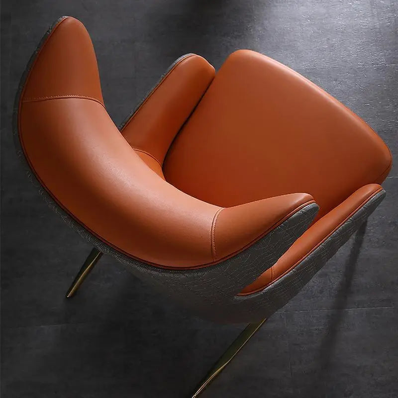 Tige Accent Armchair, Leather Luxepalace.co.uk