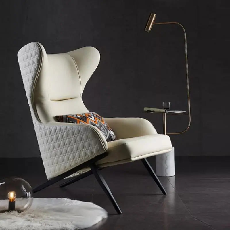 Tige Accent Armchair, Leather Luxepalace.co.uk