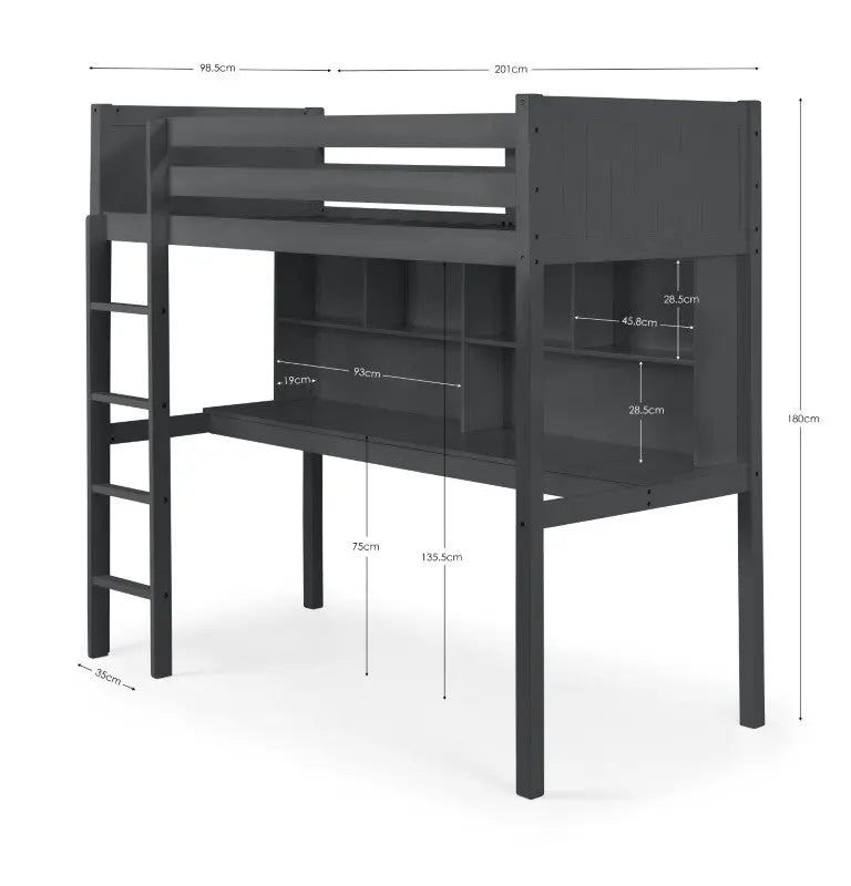Titan Highsleeper Anthracite Luxepalace