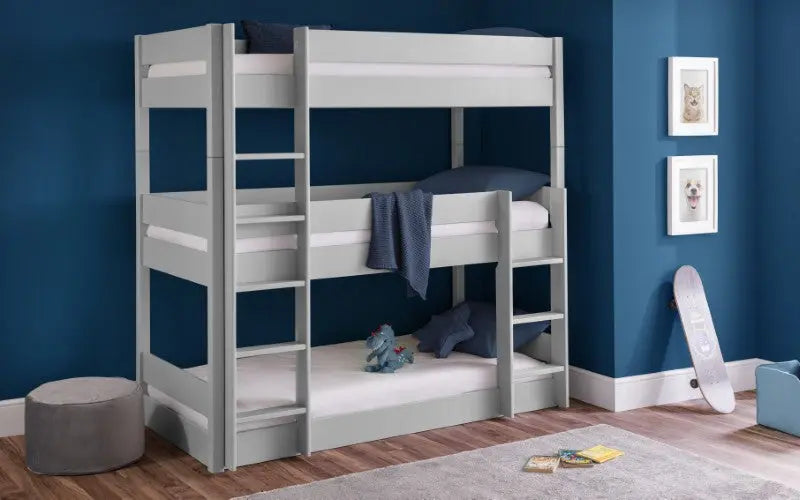 Trio Bunk - Dove Grey Luxepalace