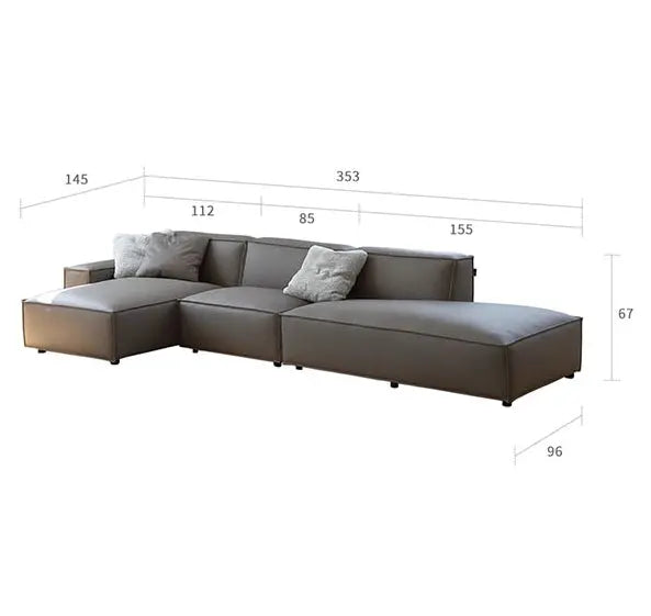 Valdemar Three Seater, Four Seater, Corner Sofa, Leathaire Luxepalace.co.uk