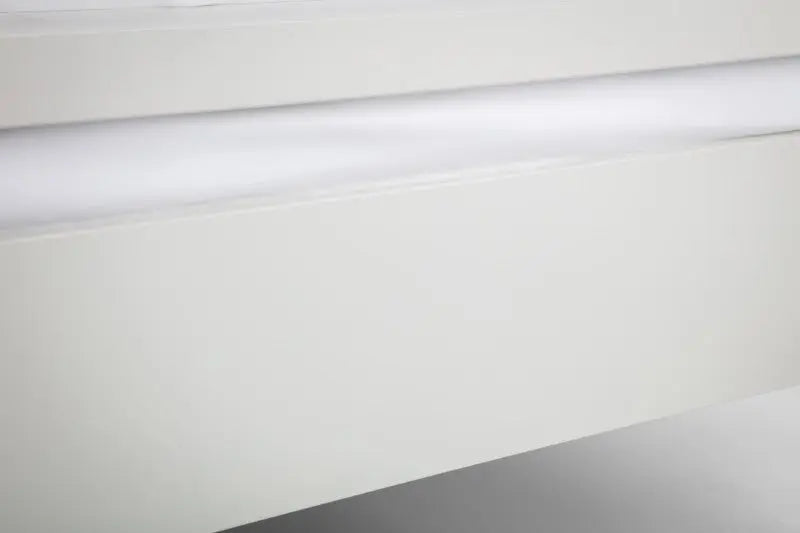 Venice 135cm Double Bed - Surf White Luxepalace