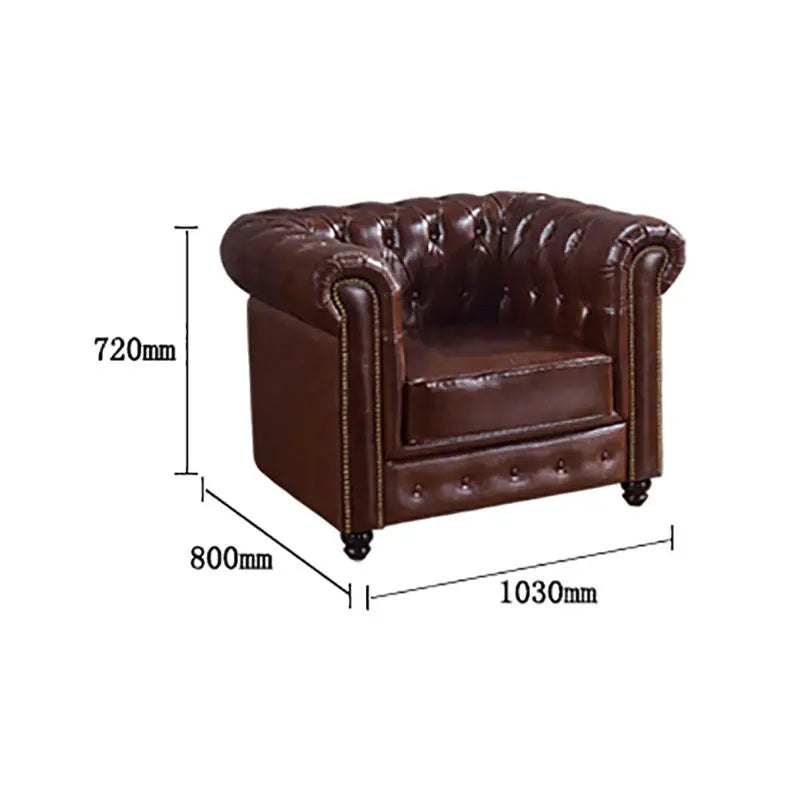 Vintage Chesterfield Three Seater Sofa Luxepalace.co.uk