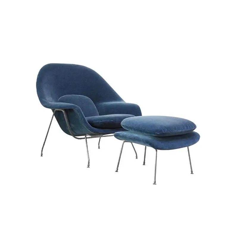 Womb Lounge Chair And Footstool, Armchair Luxepalace.co.uk