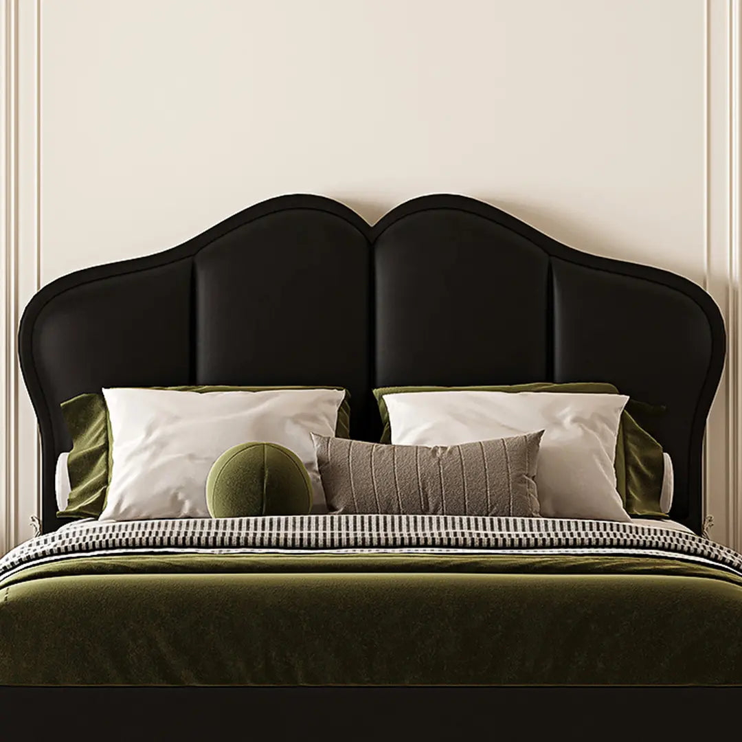 Zephyr Leather Double Bed Luxepalace.co.uk